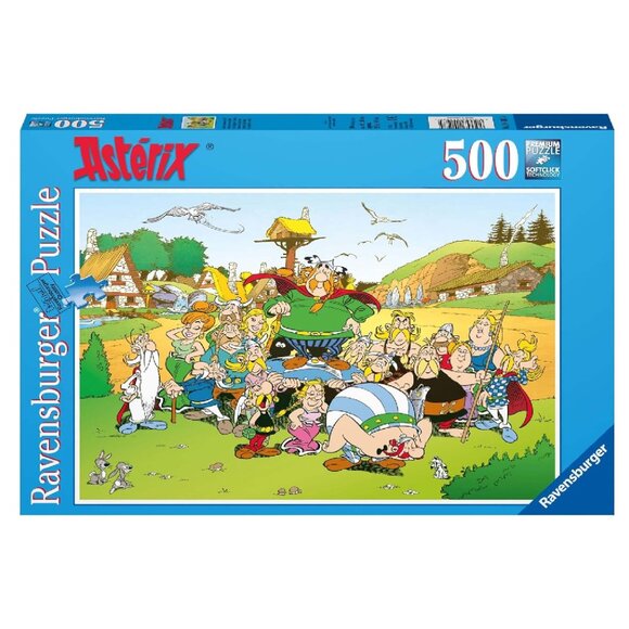 New sealed Ravensburger 500pcs Puzzle-Asterix: The Village - Picture 1 of 16